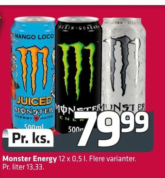 Fleggaard Monster Energy tilbud
