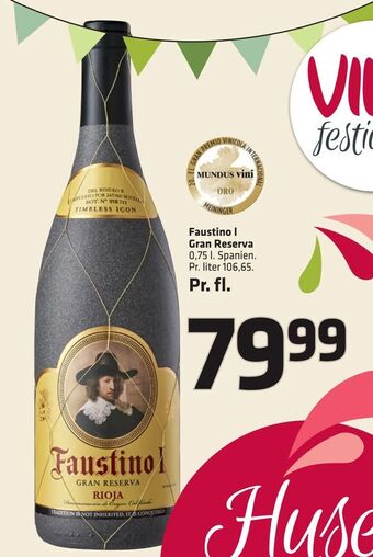 Fleggaard Faustino l Gran Reserva tilbud