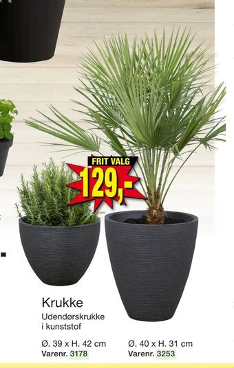 Harald Nyborg Krukke tilbud