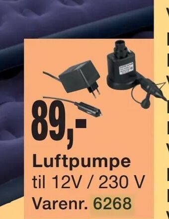 Harald Nyborg Luftpumpe tilbud