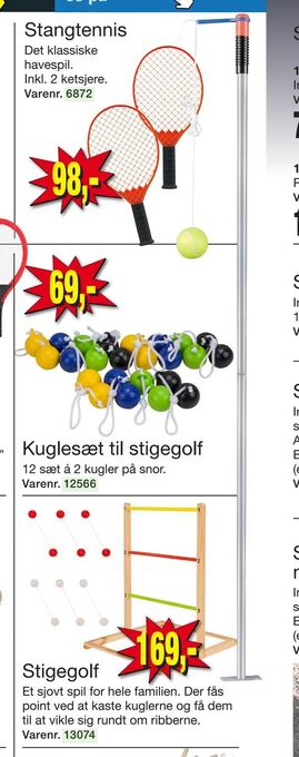 Harald Nyborg Stangtennis tilbud