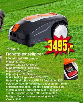 Harald Nyborg Robotplæneklipper tilbud