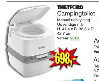 Harald Nyborg Campingtoilet tilbud