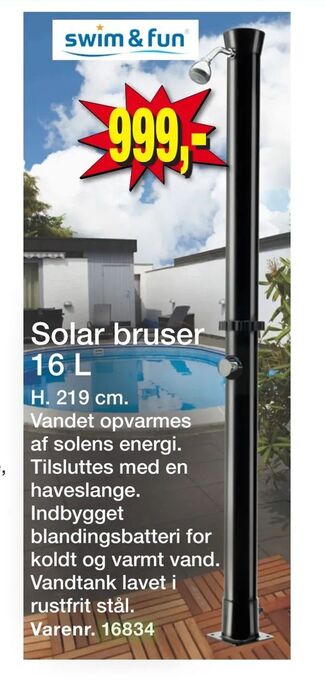 Harald Nyborg Solar bruser tilbud