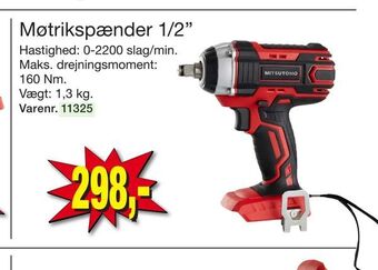 Harald Nyborg Møtrikspænder 1/2" tilbud
