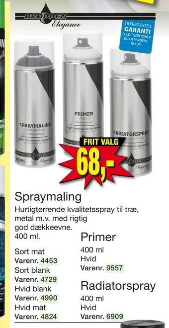 Harald Nyborg Spraymaling tilbud
