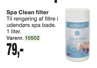 Harald Nyborg Spa Clean filter tilbud