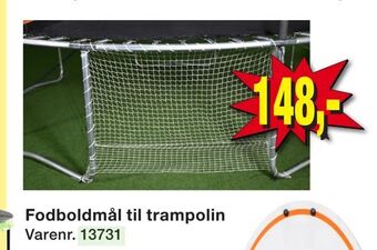 Harald Nyborg Fodboldmål til trampolin tilbud
