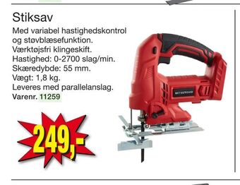 Harald Nyborg Stiksav tilbud