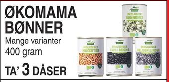 Økomama bønner