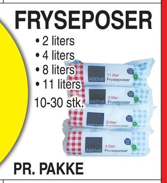 ABC Lavpris Fryseposer tilbud