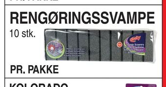 Rengøringssvampe