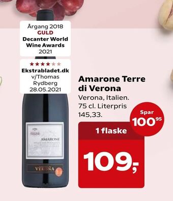 Dagli'Brugsen Amarone Terre di Verona tilbud