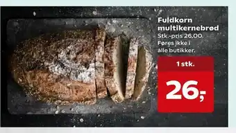 Fuldkorn multikernebrød