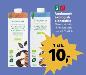 Änglamark økologisk plantedrik