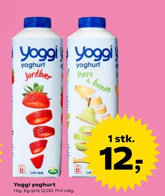 Dagli'Brugsen Yoggi yoghurt tilbud