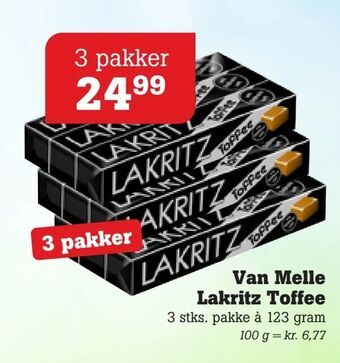 Van Melle Lakritz Toffee