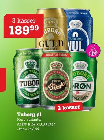 Poetzsch Padborg Tuborg øl tilbud