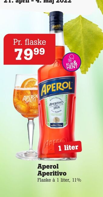 Poetzsch Padborg Aperol Aperitivo tilbud