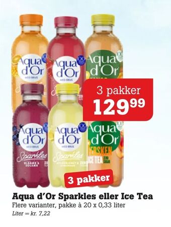 Poetzsch Padborg Aqua d'Or Sparkles eller Ice Tea tilbud