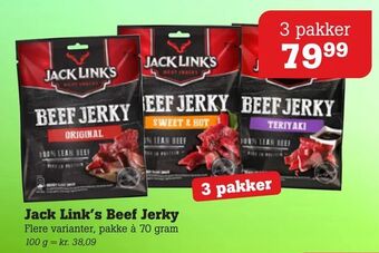 Poetzsch Padborg Jack Link's Beef Jerky tilbud