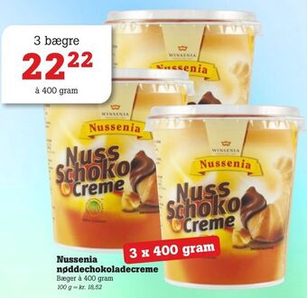 Nussenia nøddechokoladecreme
