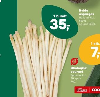 SuperBrugsen Hvide asparges tilbud