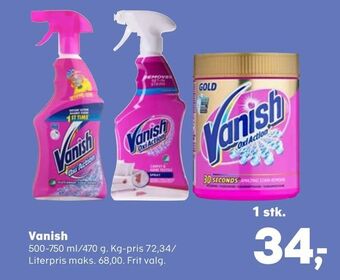 SuperBrugsen Vanish tilbud
