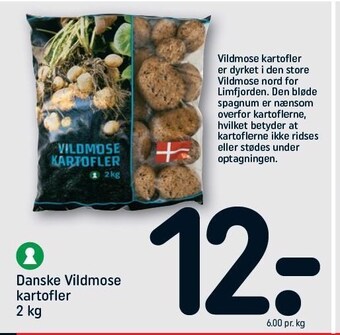 REMA 1000 Danske vildmose kartofler tilbud