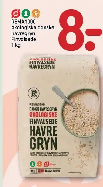 REMA 1000 øko danske havregryn