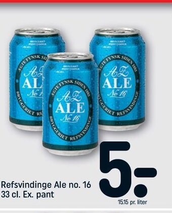 REMA 1000 Refsvindinge Ale no. 16 tilbud