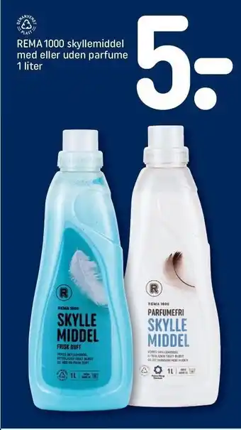 REMA 1000 skyllemiddel med el. uden parfume