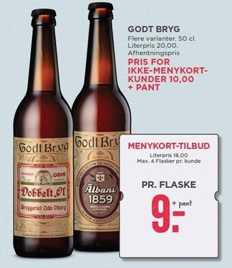 MENY Godt bryg tilbud