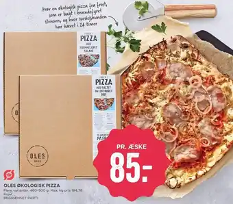 MENY Oles øko pizza tilbud