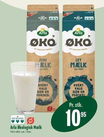 Min Købmand Arla økologisk mælk tilbud
