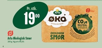 Min Købmand Arla økologisk smør tilbud