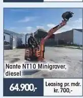 Nante NT10 minigraver diesel