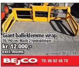 Giant balleklemme wrap