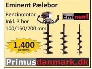 Fritidsmarkedet Eminent pælebor tilbud