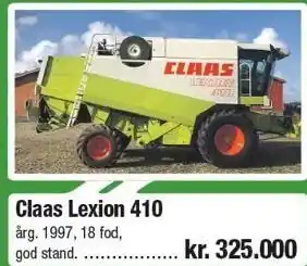 Claas lexion 410