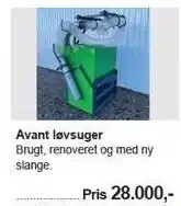 Avant løvsuger