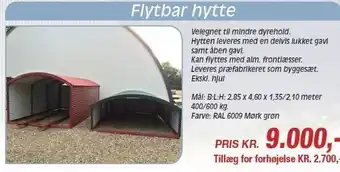 Flytbar hytte