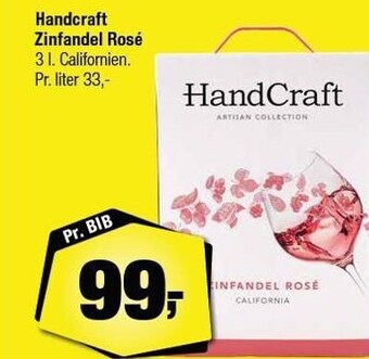 Calle Handcraft zinfandel rosé tilbud