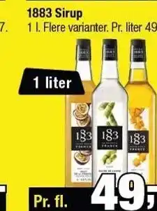 1883 Sirup