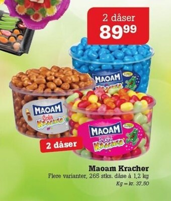Poetzsch Padborg Maoam kracher tilbud