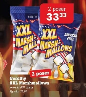 Poetzsch Padborg Nordthy XXL marshmallows tilbud