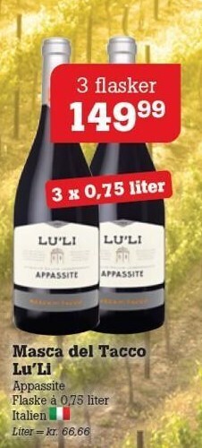 Poetzsch Padborg Masca del Tacco Lu'li tilbud