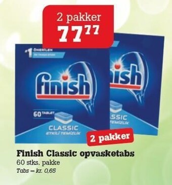 Poetzsch Padborg Finish classic opvasketabs tilbud