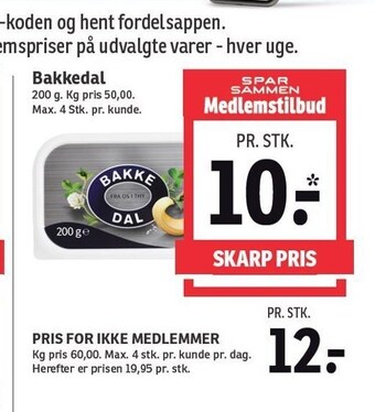 SPAR Bakkedal tilbud