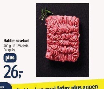 Føtex Hakket oksekød tilbud